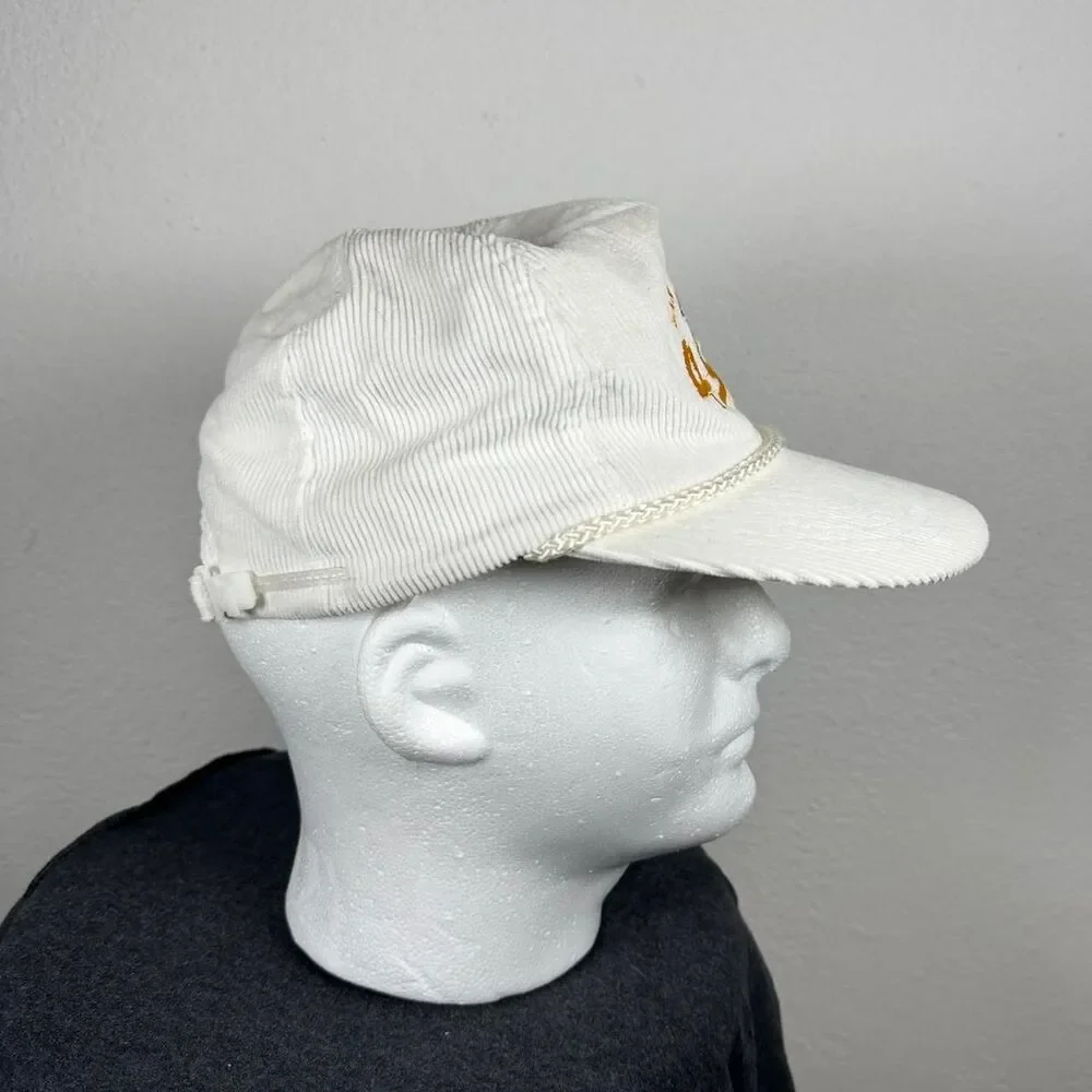 San Francisco Cordury Nfl Men's White and Cream Hat